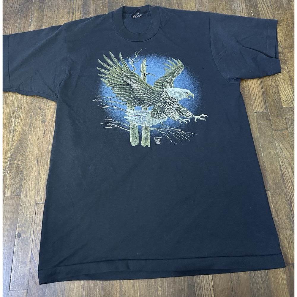 Jim Kimmel/logue Print Works 1988 Screen Star Best Single Stitch T-shirt Size L